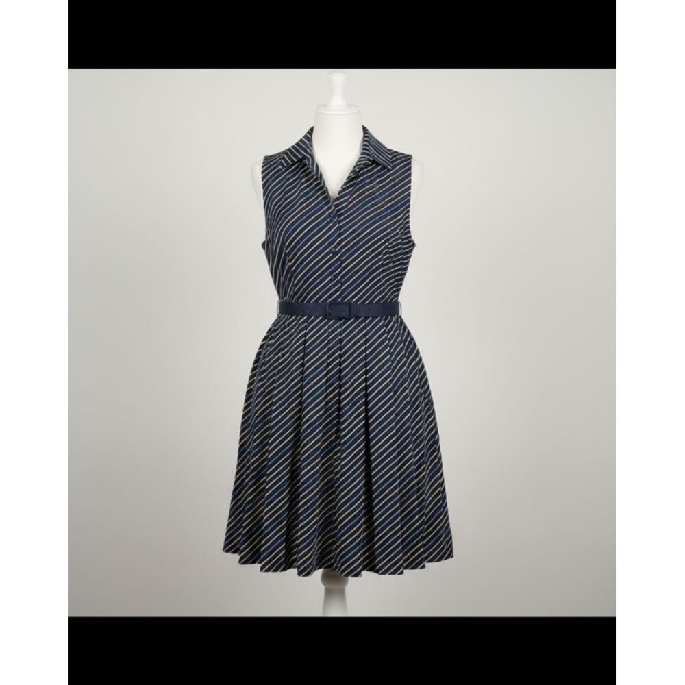 Modcloth Multicolor Striped sleeveless dress. 4X